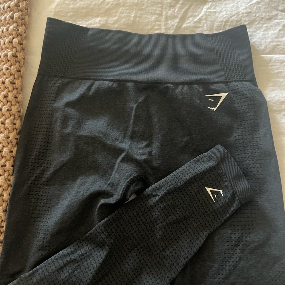 Gymshark Black High-Waisted Leggings